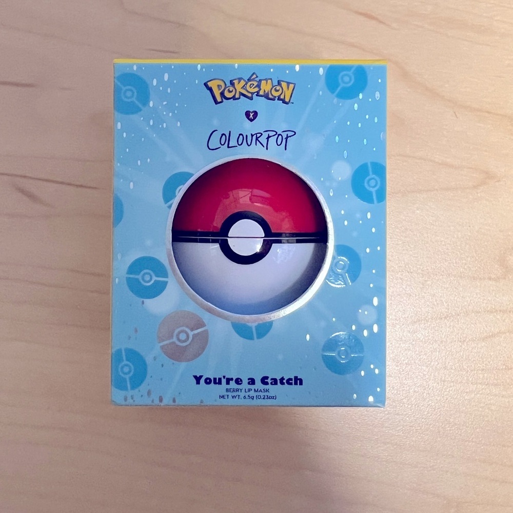 Colourpop Pokémon poke ball lip balm